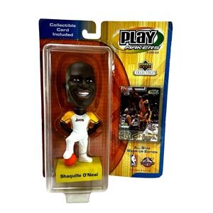 Upper Deck Playmakers Shaquille O'Neal Bobblehead Collectible Card Lakers